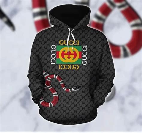 gucci monogram hoodie|gucci snake hoodie.